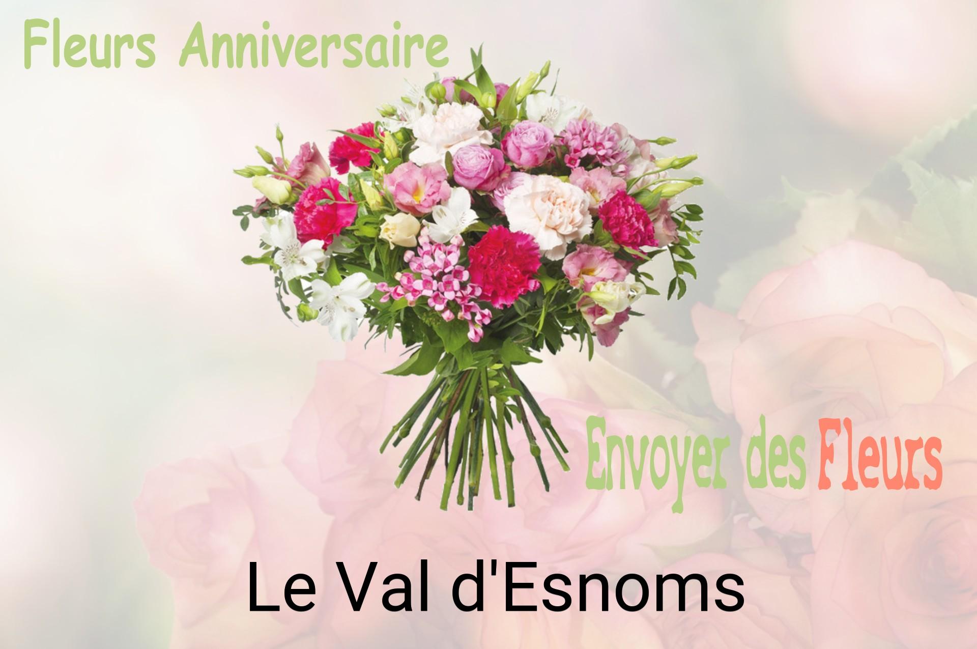 Bouquet de fleurs d’anniversaire livré à Le Val-d'Esnoms
