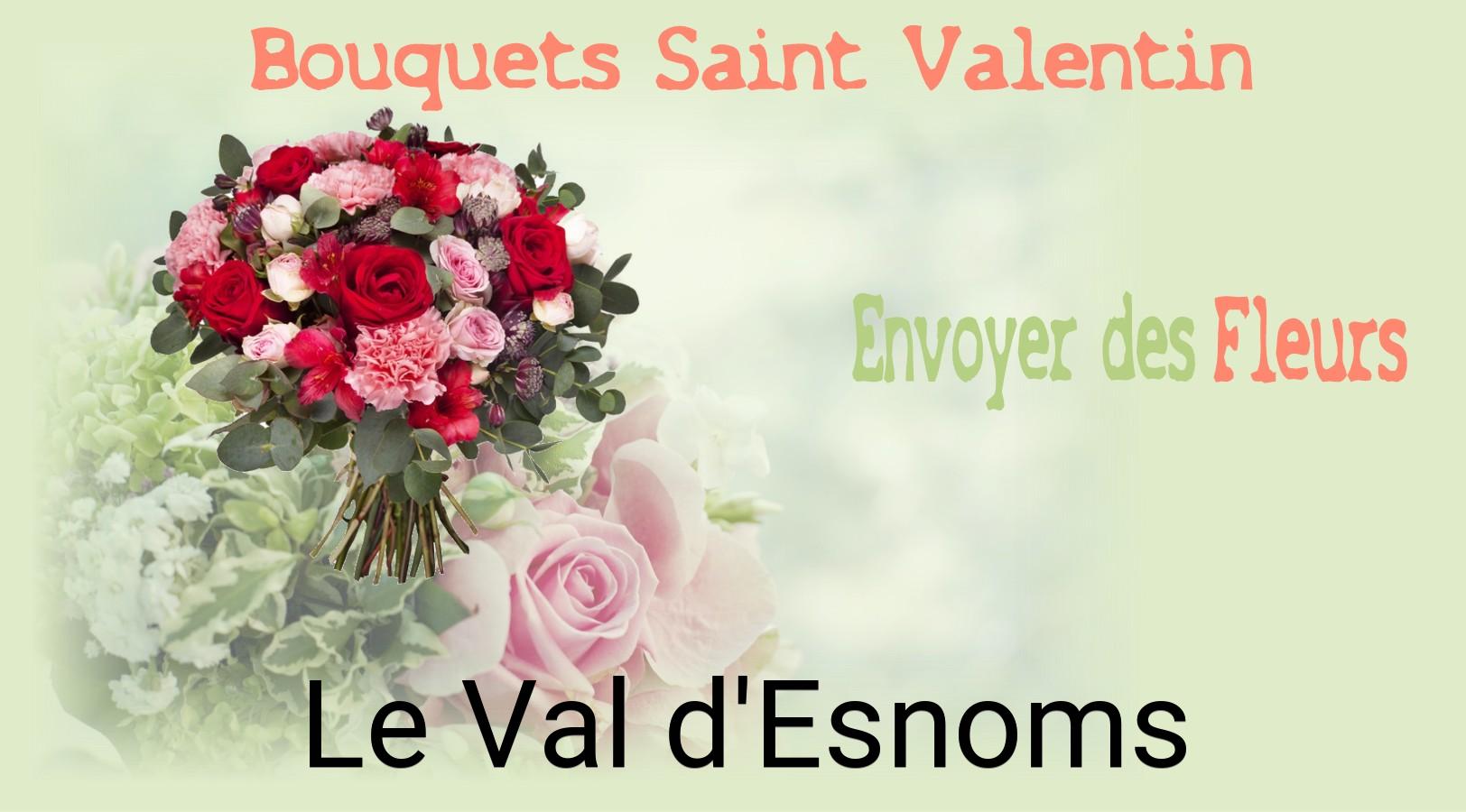 Roses de Saint-Valentin livrées à Le Val-d'Esnoms